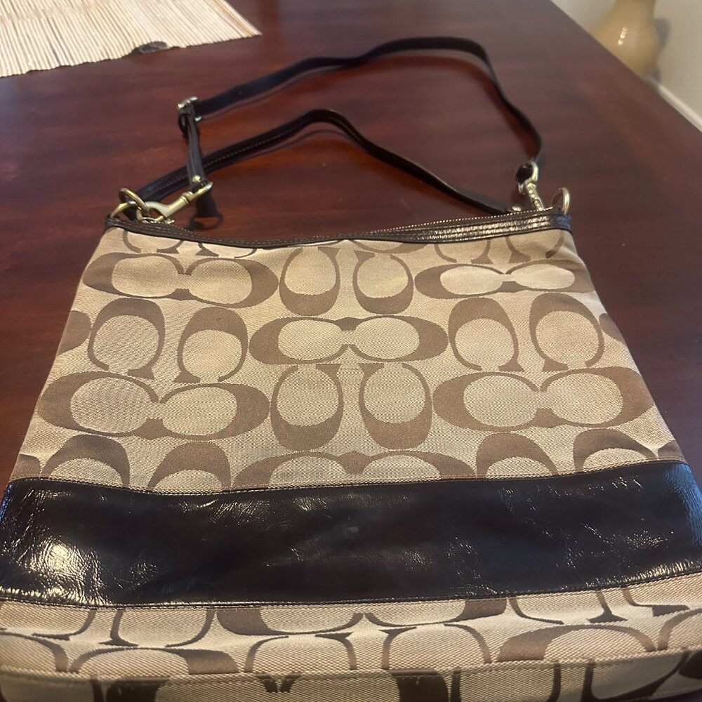 Large Brown Coach Bag